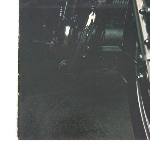 Vintage Yamaha Vertical Twin Print Ad Garage Wall Art Advertising Show Display - Picture 4 of 6